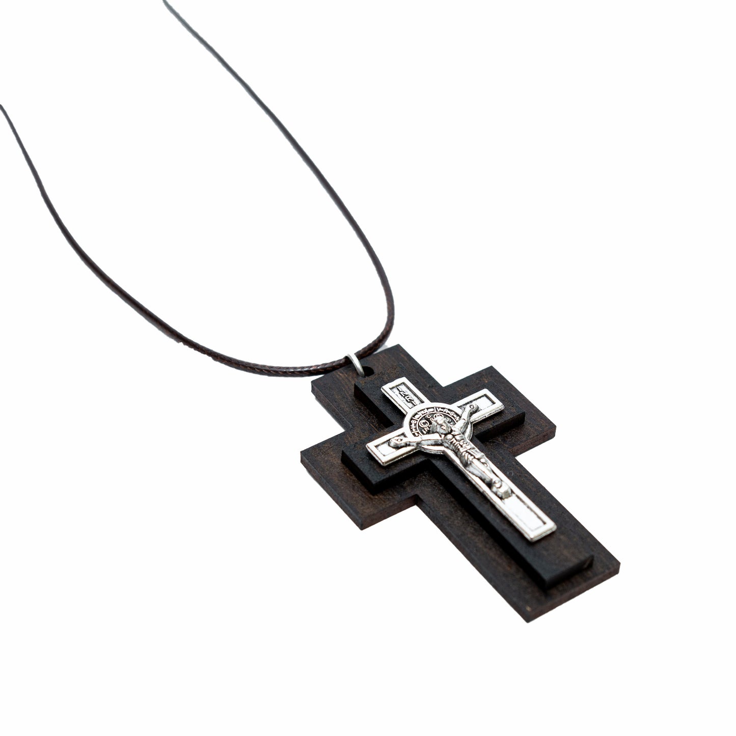 Collar Crucifijo Cristo Para Comunión O Confirmación 7.5cm