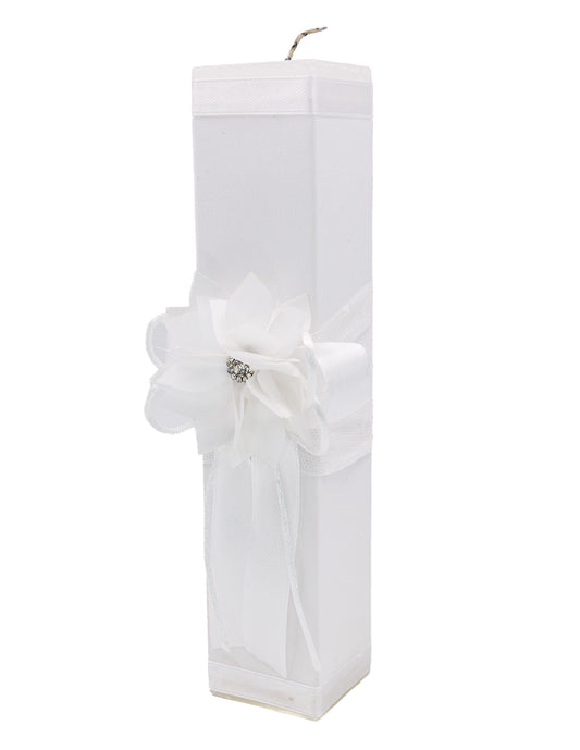 Vela Para Bautizo, Comunión, Confirmación, Boda Color Blanco