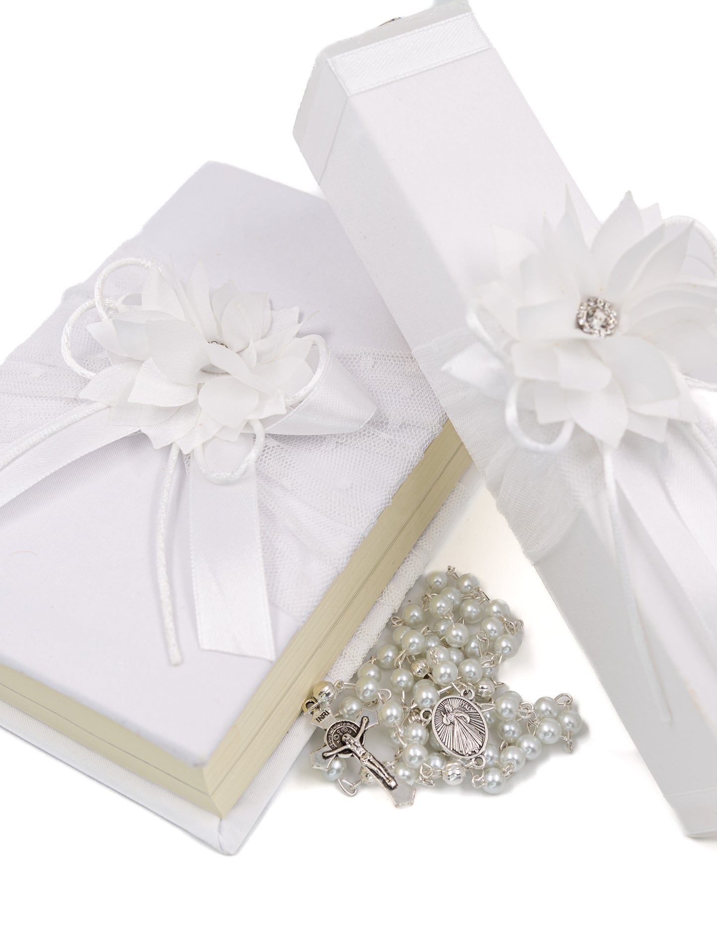 Kit De Comunión o Confirmación Para Niña Color Blanco