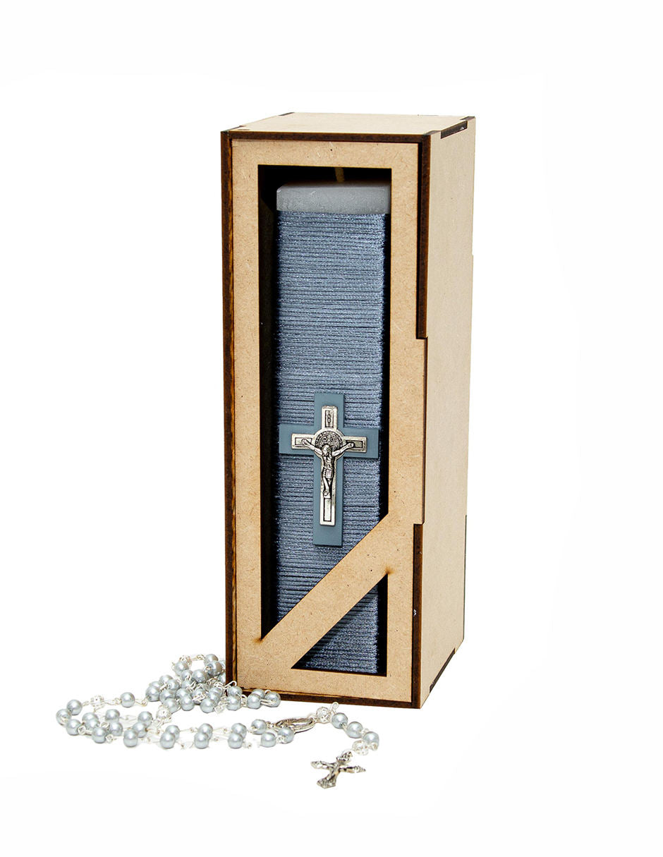 Kit De Comunión Confirmación Gris