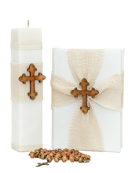 Kit de Comunión listón de yute