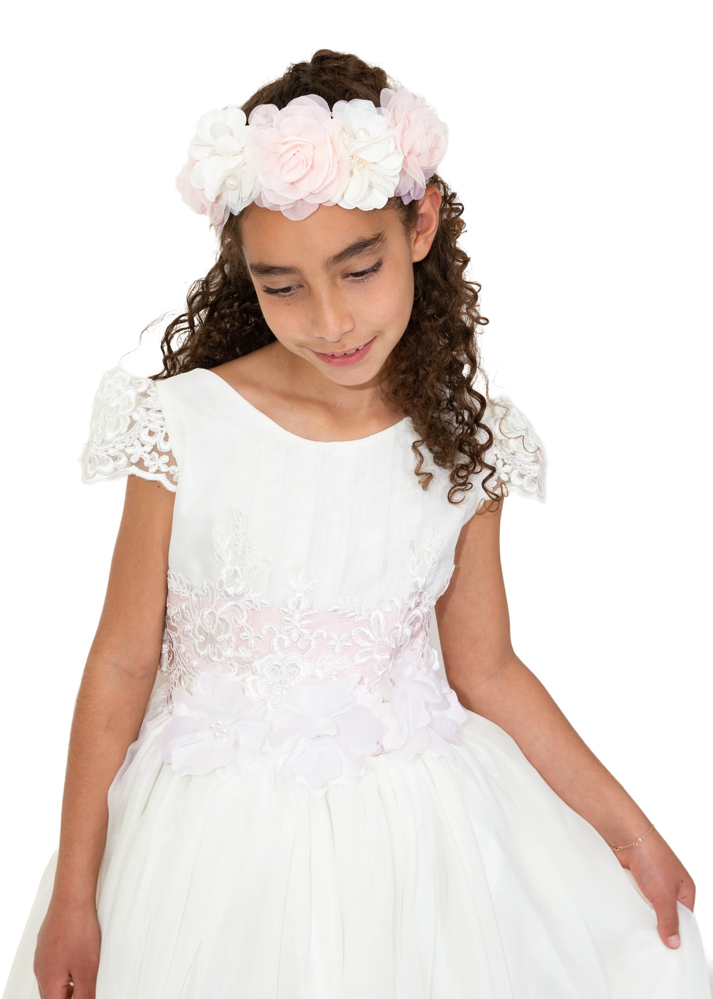 Vestido Primera Comunión. Mod. KAR-GEORGINA-PC