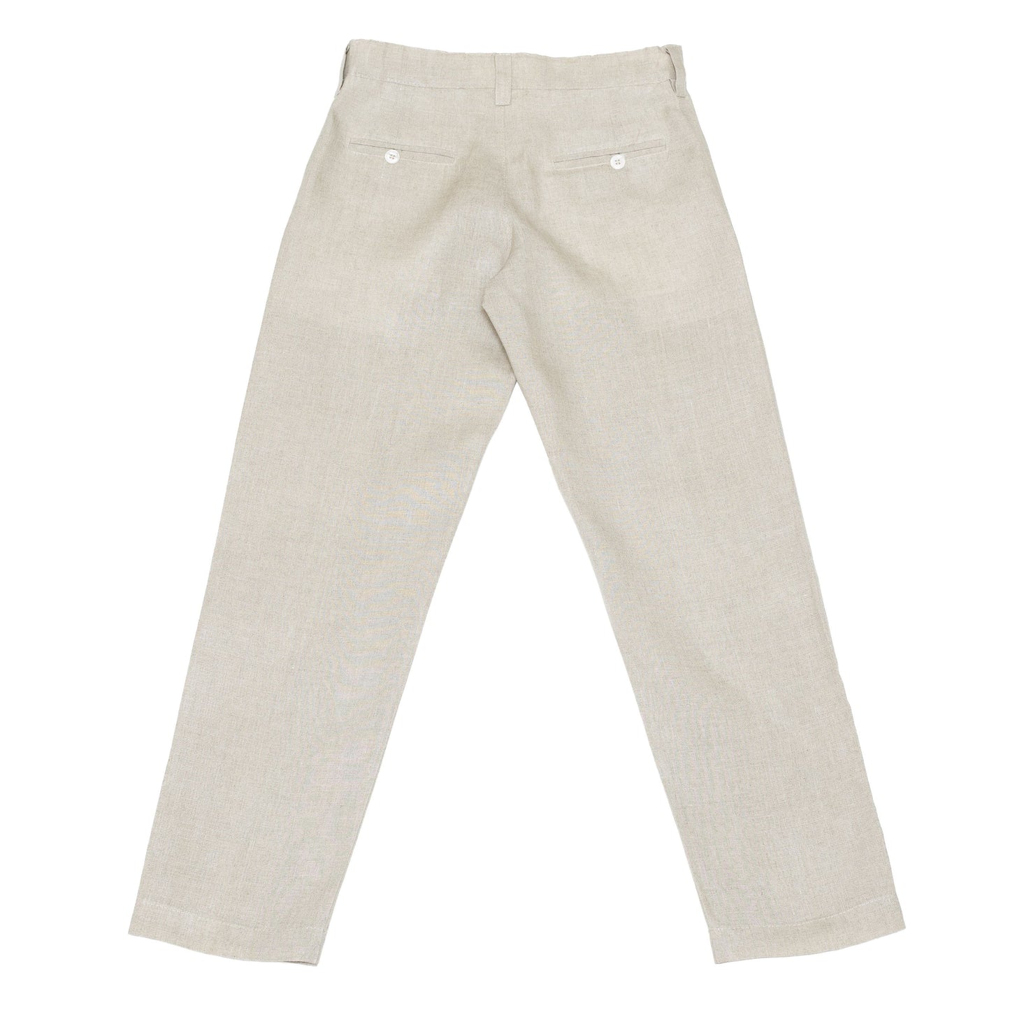 Pantalón de Lino con bolsillos sesgados