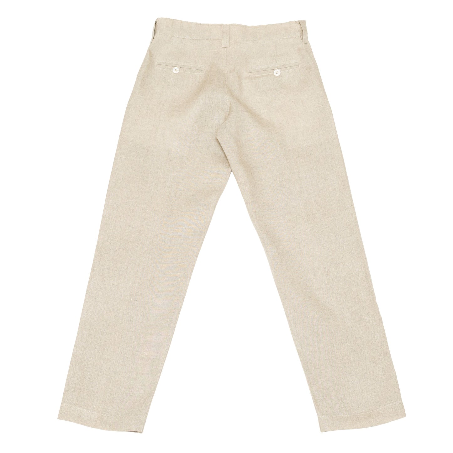 Pantalón de Lino con bolsillos sesgados