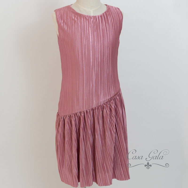 Vestido Formal Para Niña Batita Rosa