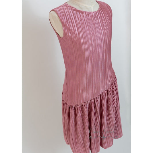 Vestido Formal Para Niña Batita Rosa