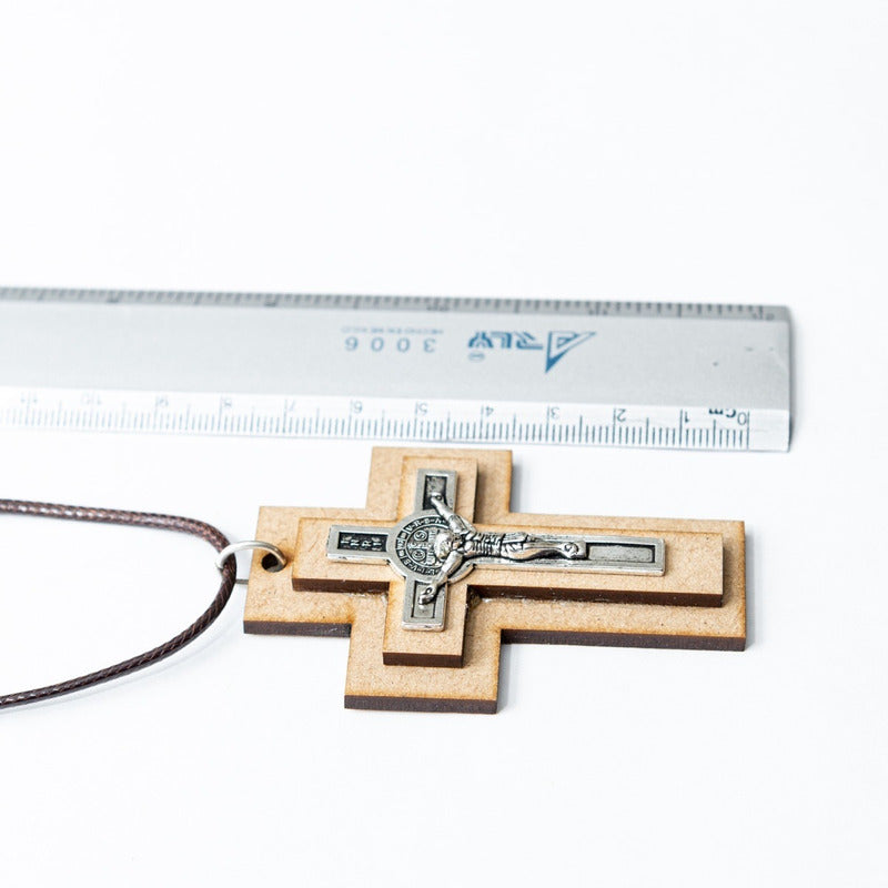 Collar Crucifijo Cristo Para Comunión O Confirmación 7.5cm
