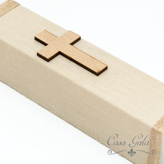 Vela Bautizo, Comunión, Confirmación Color Capuchino