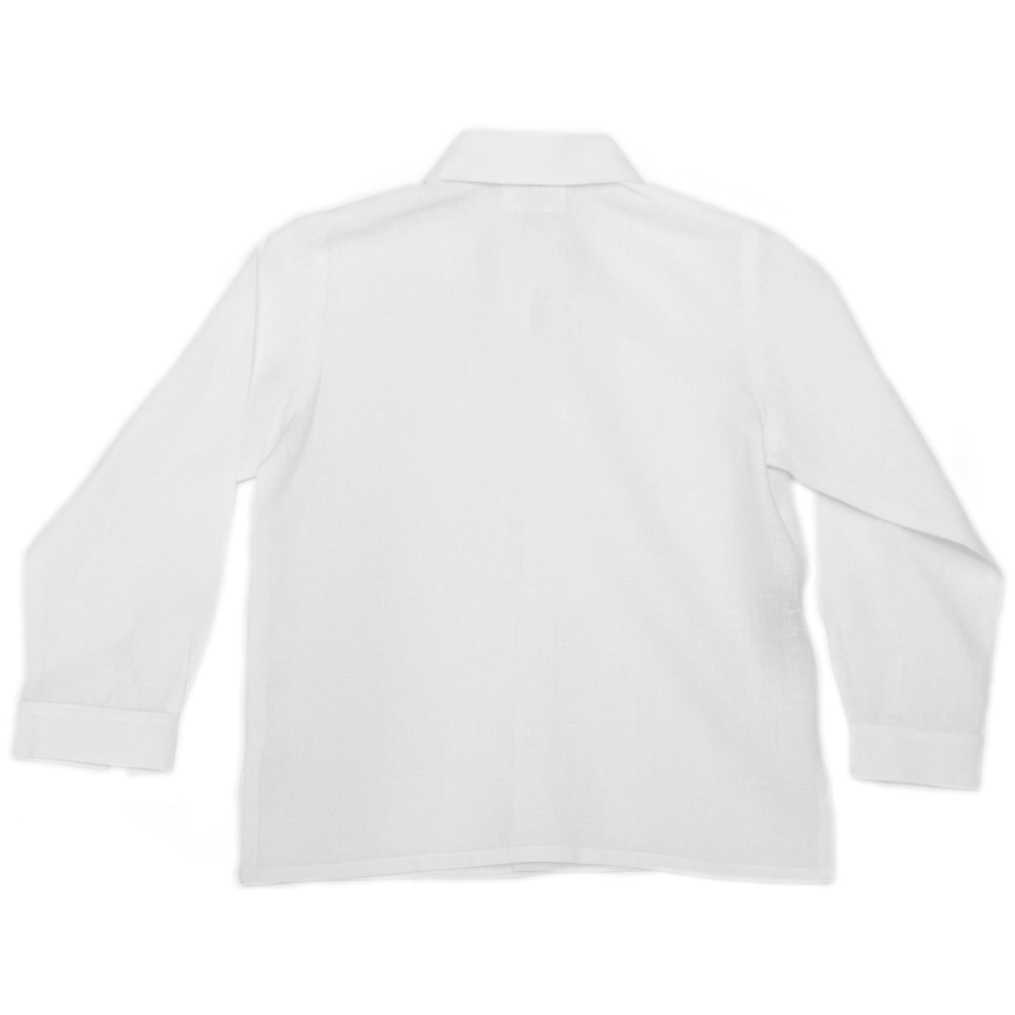 Camisa en lino manga larga con bolsa Mod. 509