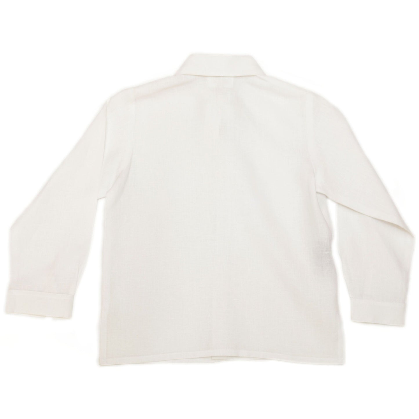 Camisa en lino manga larga con bolsa Mod. 509