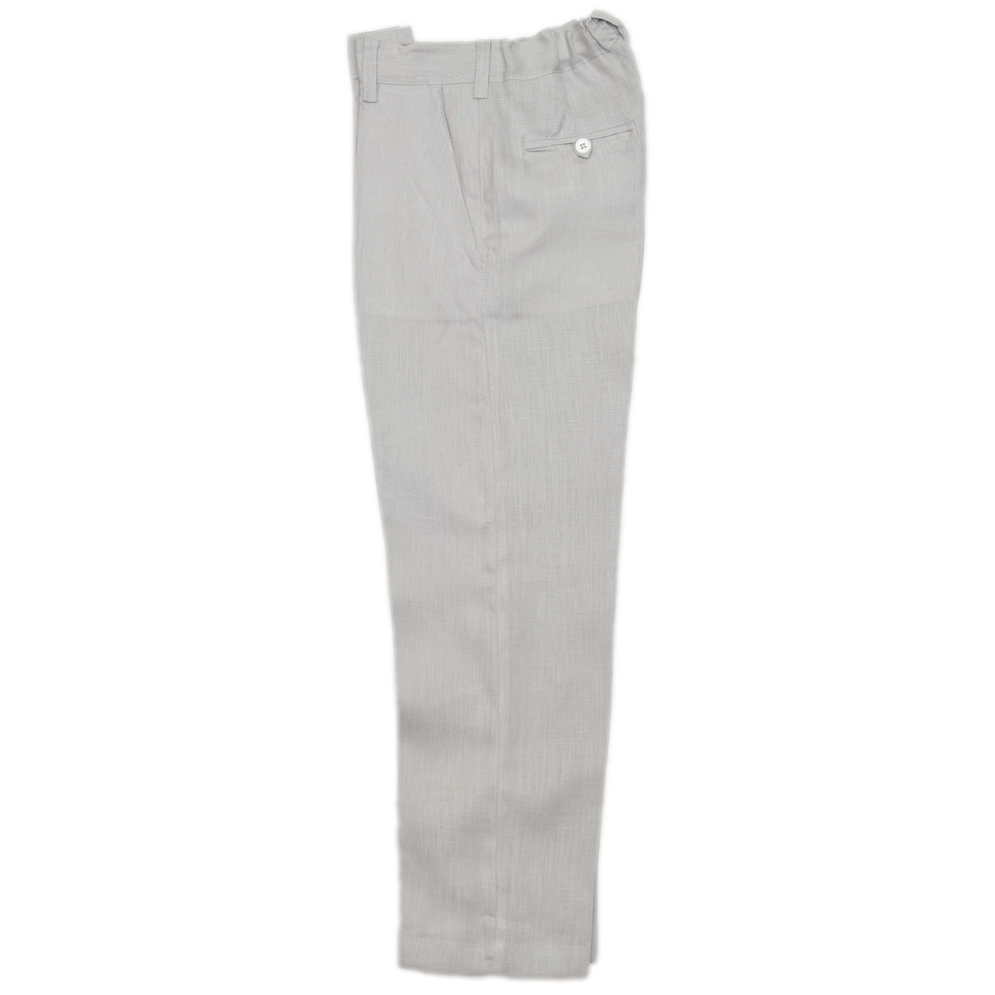 Pantalón de Lino con bolsillos sesgados