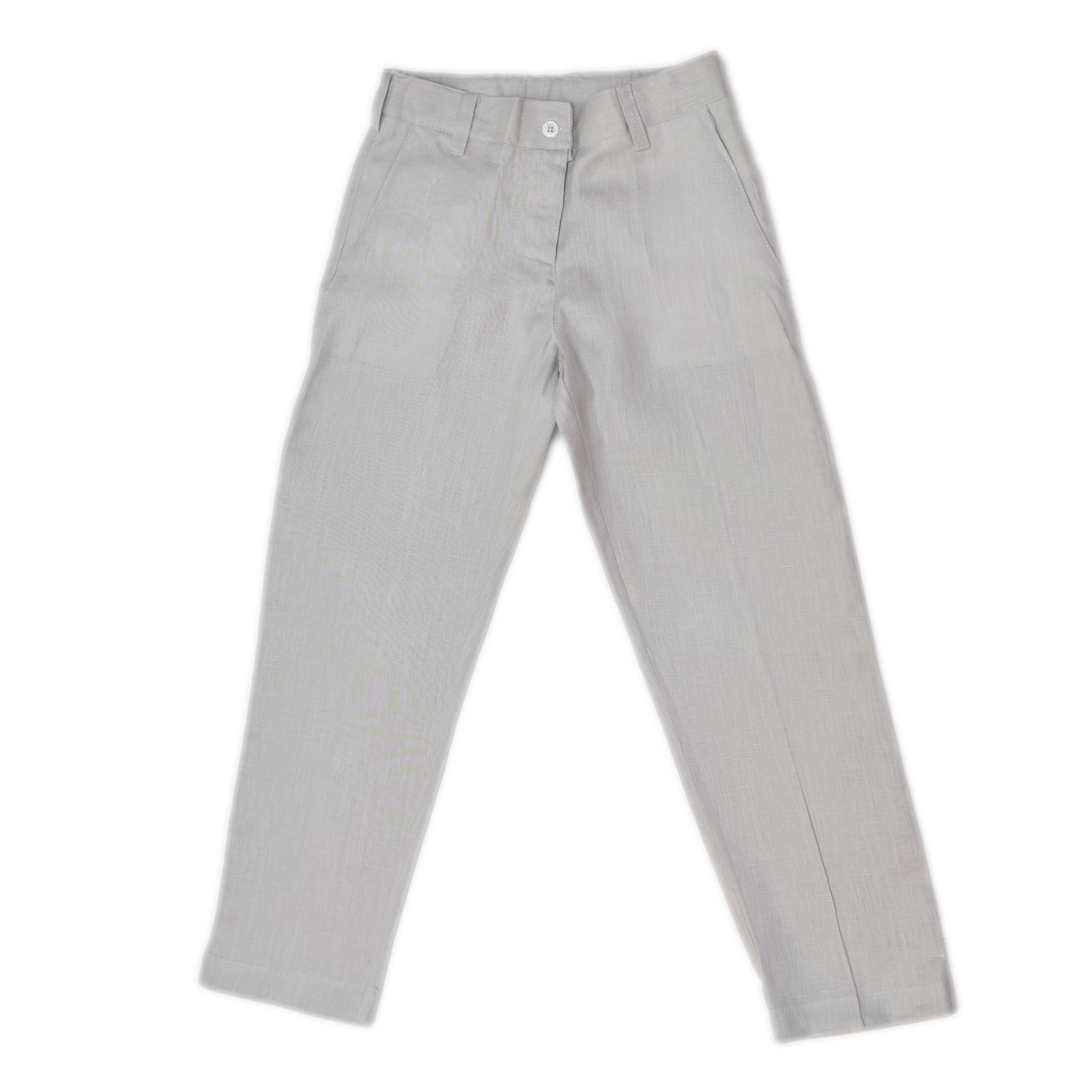 Pantalón de Lino con bolsillos sesgados
