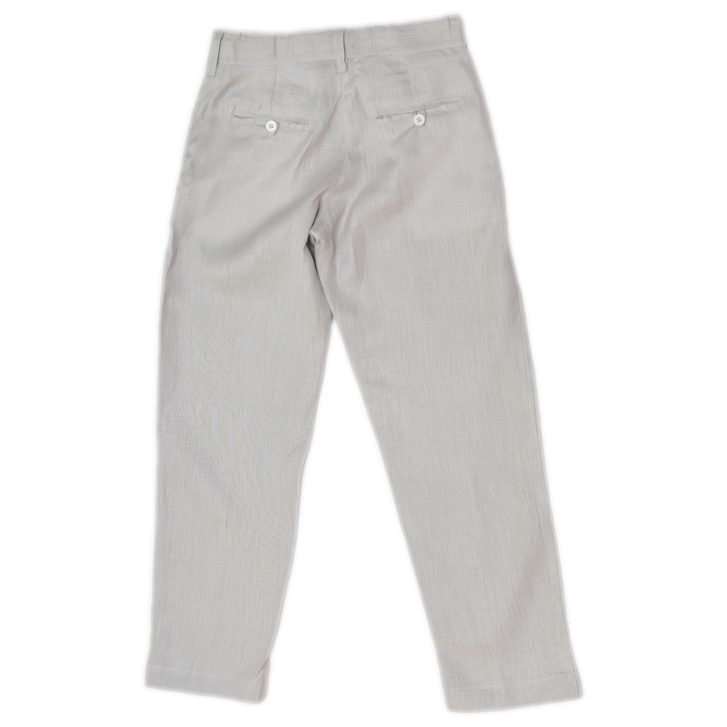 Pantalón de Lino con bolsillos sesgados