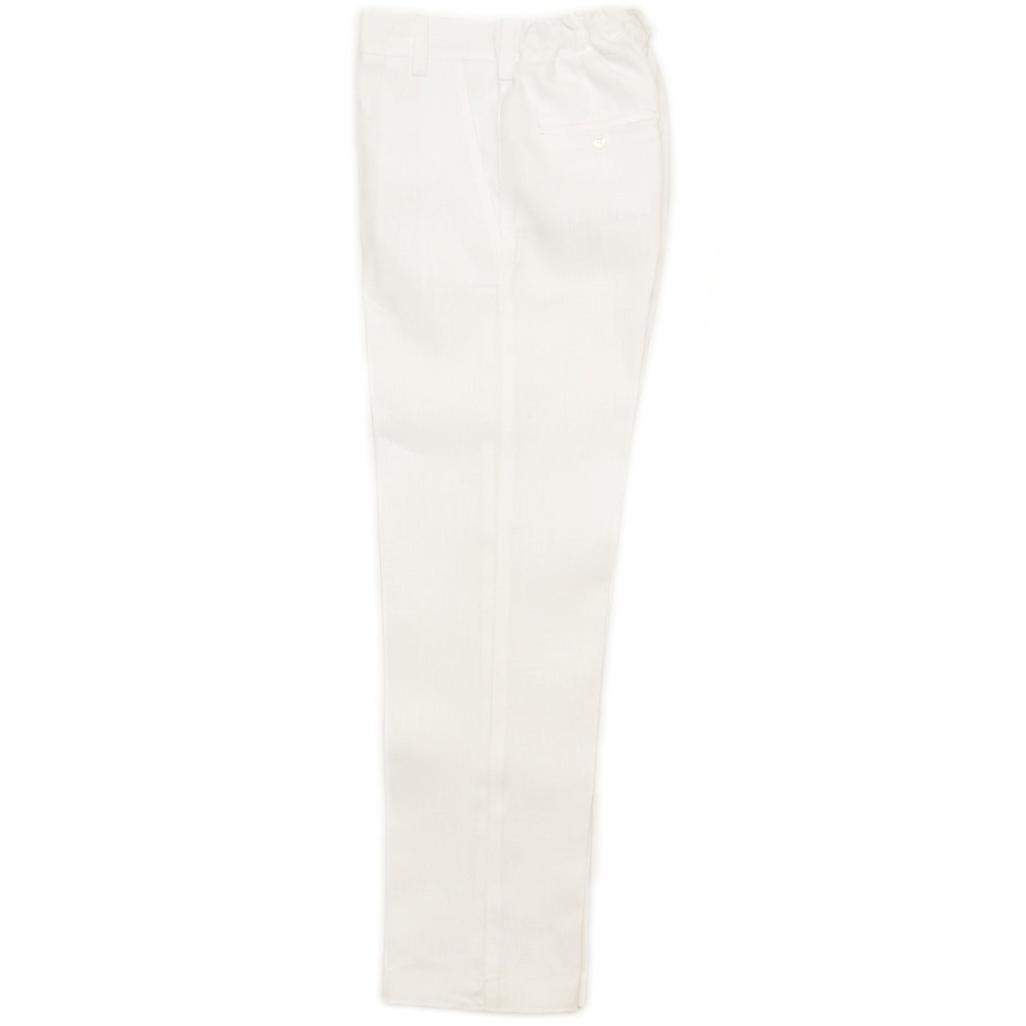 Pantalón de Lino con bolsillos sesgados