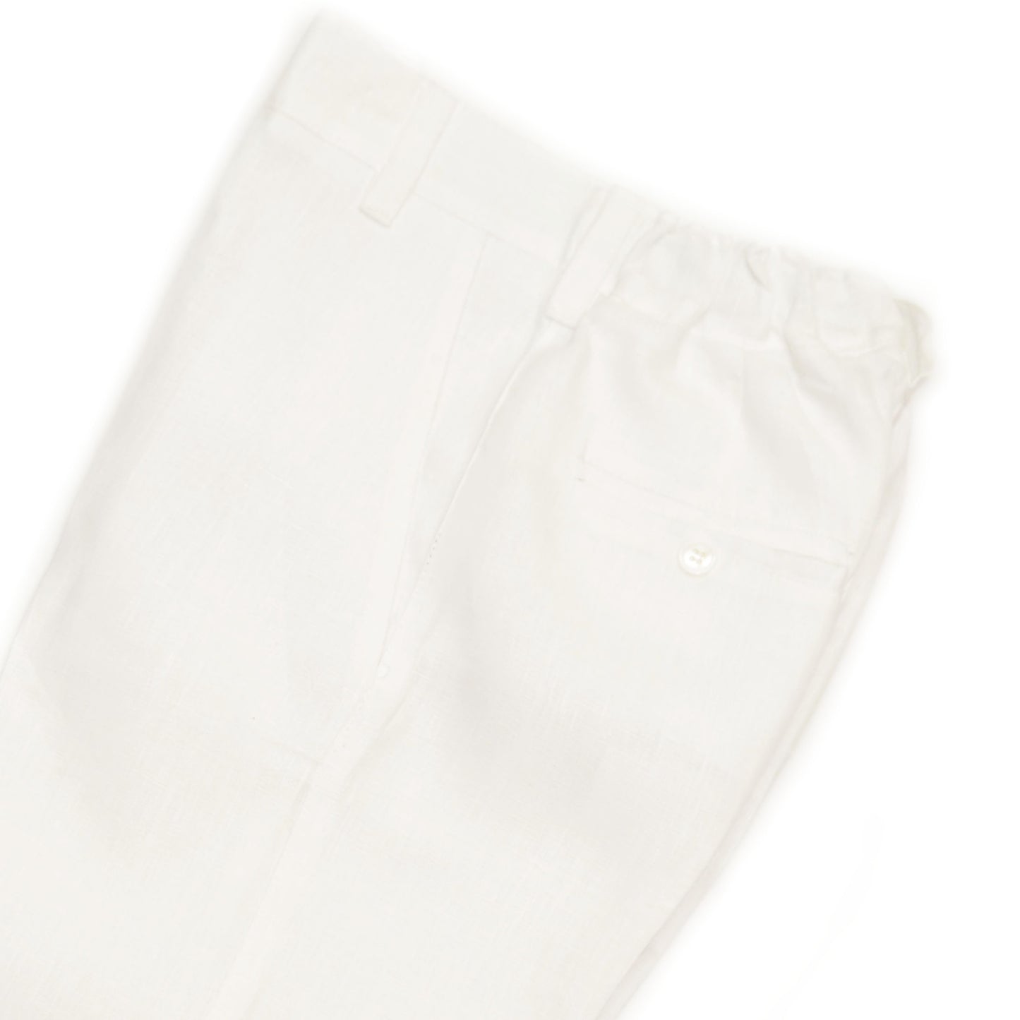 Pantalón de Lino con bolsillos sesgados