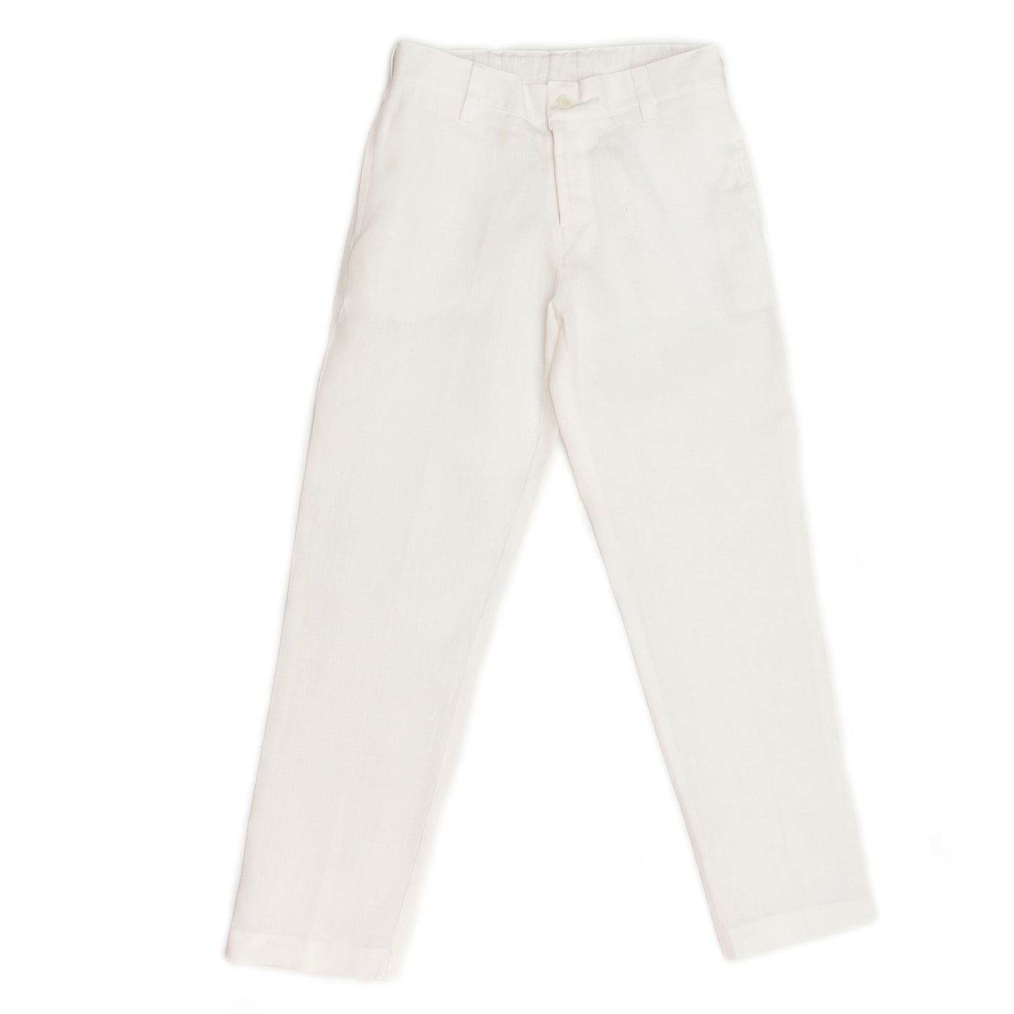 Pantalón de Lino con bolsillos sesgados