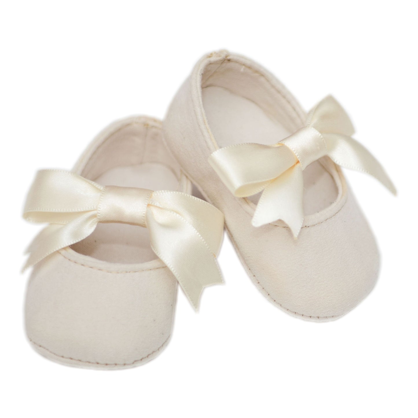 Zapatos Ceremonia Beige con Moño