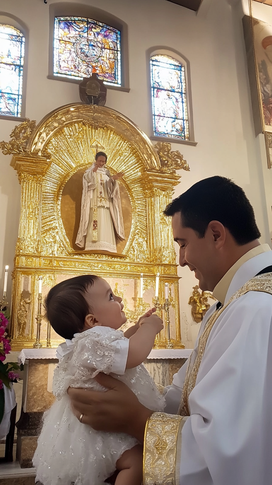 Bautizar a tu bebé: el primer regalo de amor eterno 💧✨