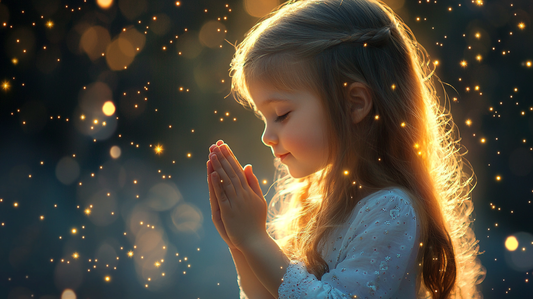 🌟 La oración más pura nace en los niños 🌟