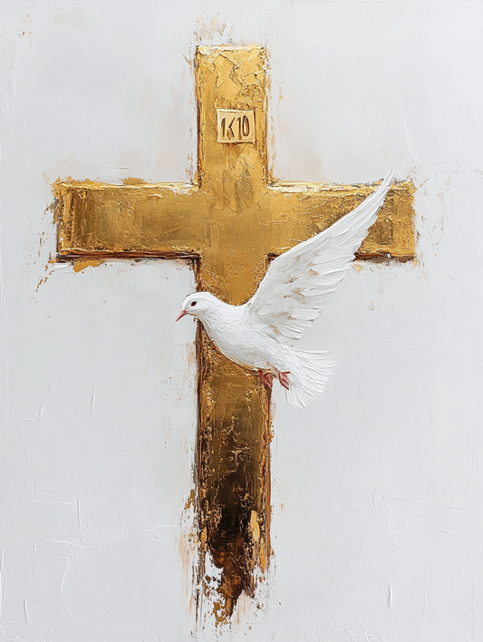 ✨ La cruz y el Espíritu Santo: símbolos que tocan el alma ✨