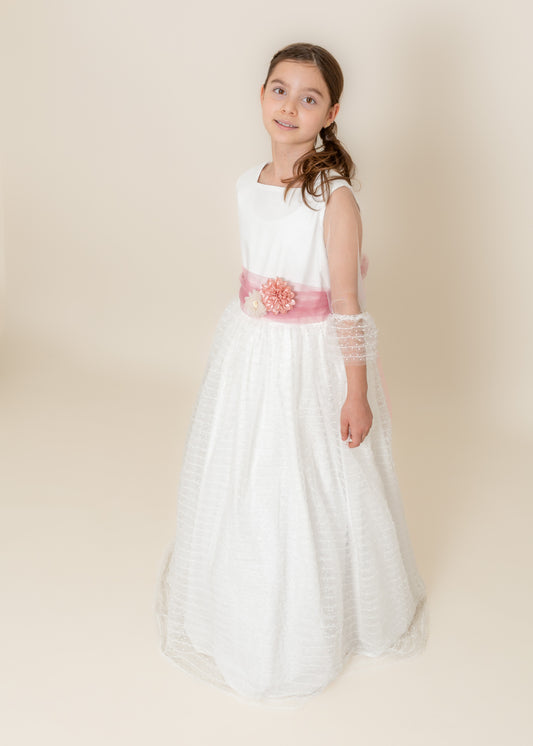 Vestido Primera Comunión.  Mod. 182PC